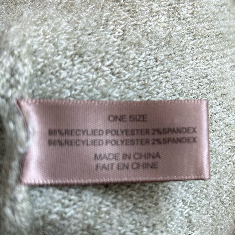 Azoe Sweater | One Size | Color: Gray - Picture 6 of 6
